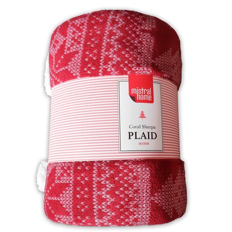 Pléd Mistral Home beránek PINETREE KNIT 130x170 cm
