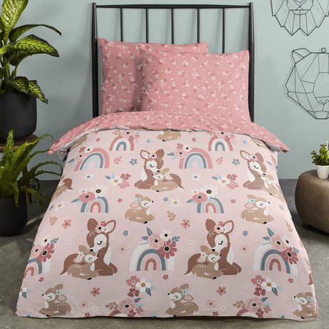 Obliečky Good Morning 100% bavlna Bibi 140x200/70x90 cm