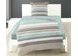 Bierbaum obliečka bavlnený satén 6699 Stripe Mint 140x200/70x90 cm
