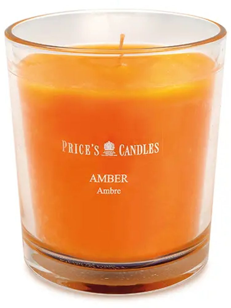 Price´s FRAGRANCE vonná sviečka v skle Amber - horenie 45h