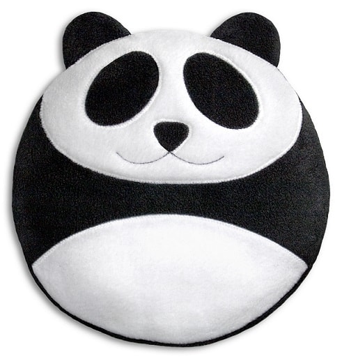 Leschi LESCHÍ Hřející polštářek panda Bao 25x25cm