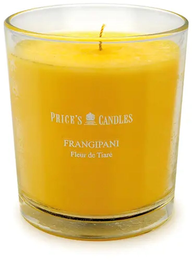 Price´s FRAGRANCE vonná sviečka v skle Frangipani - horenie 45h