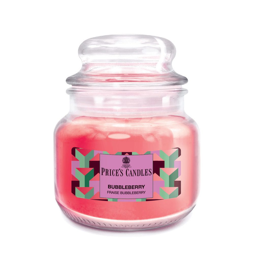 Price´s Price's MINI vonná svíčka ve skle Bubbleberry - hoření 30h