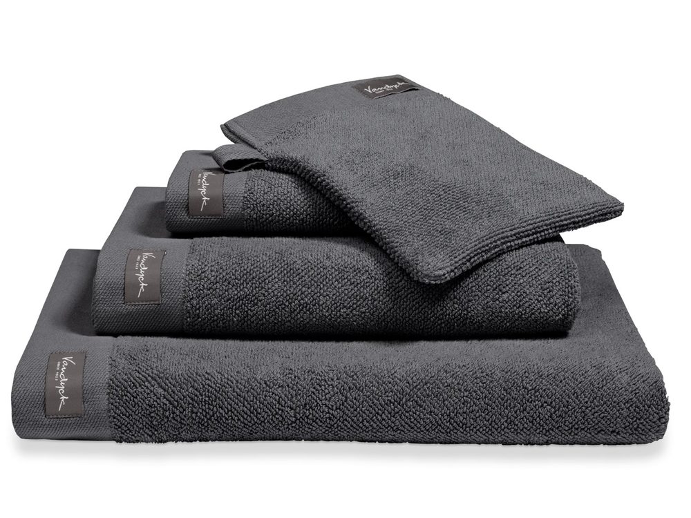 Vandyck uterák Home UNI Off Black - 60x110 cm