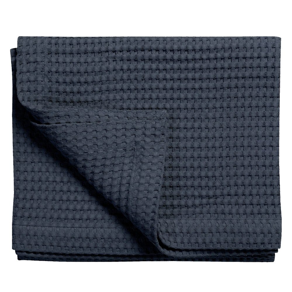 Vandyck Luxusný prehoz na posteľ Home Piqué waffle Nightblue - 270x250 cm