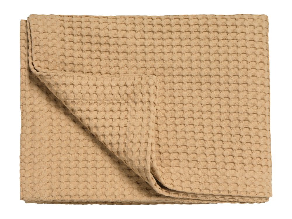 Vandyck Luxusný prehoz na postel' Home Piqué waffle Toffee - karamel - 270x250 cm
