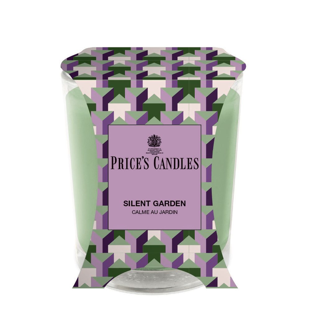 Price´s Price's vonná svíčka ve skle Silent Garden - hoření 45h