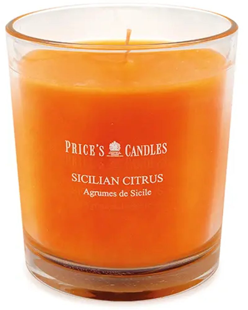 Price´s FRAGRANCE vonná sviečka v skle Sicílské citrusy - horenie 45h