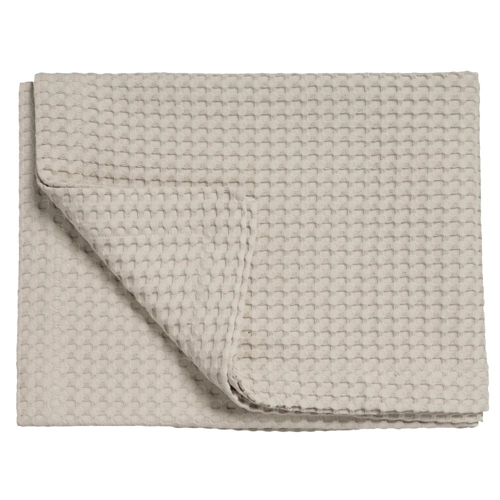 E-shop Vandyck Luxusný prehoz na posteľ Home Piqué waffle Stone - 160x250 cm