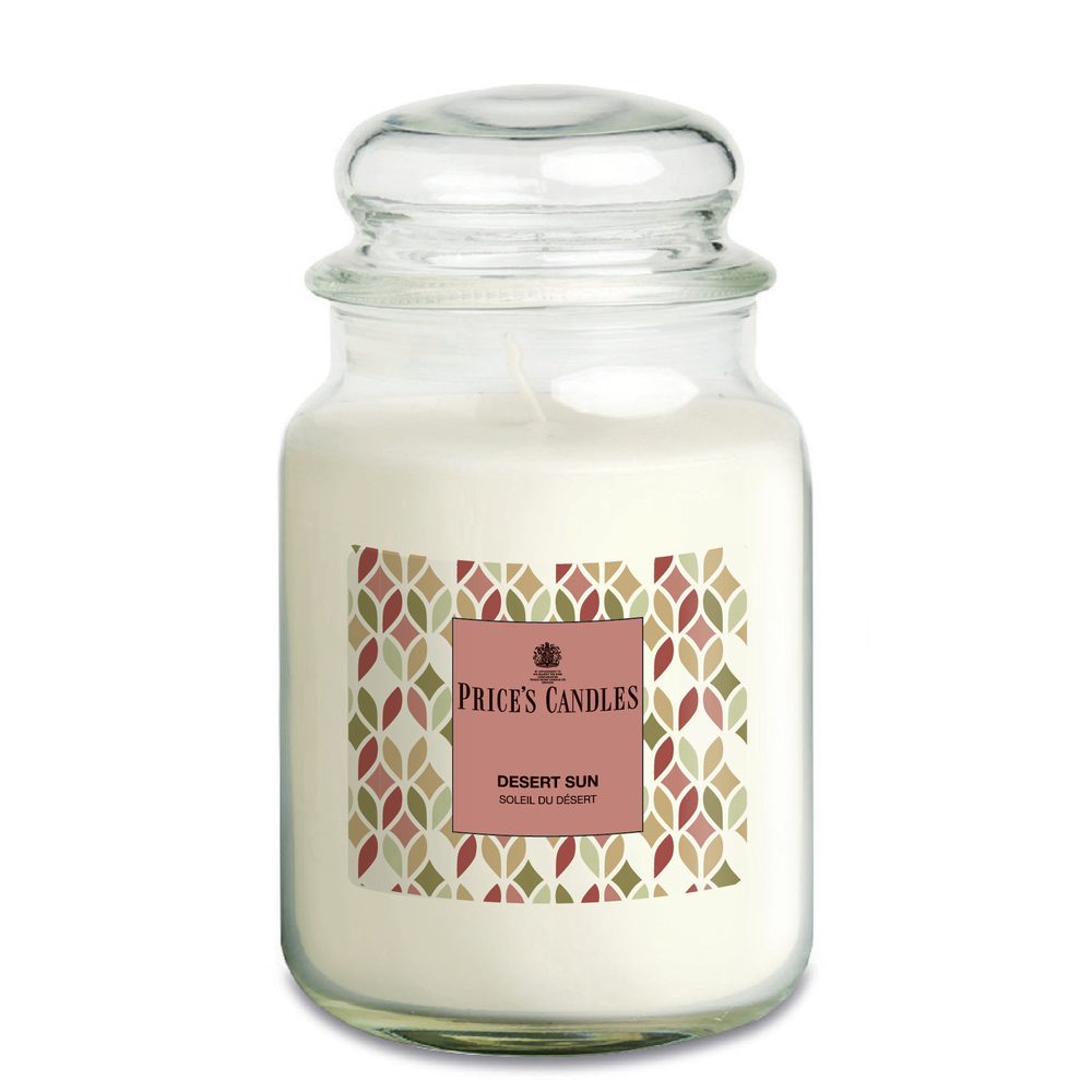 Price´s Price's MAXI vonná svíčka ve skle Desert Sun - hoření 130h
