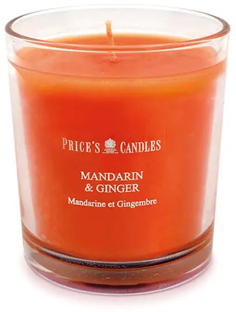Price´s FRAGRANCE vonná sviečka v skle Mandarínka & Zázvor - horenie 45h