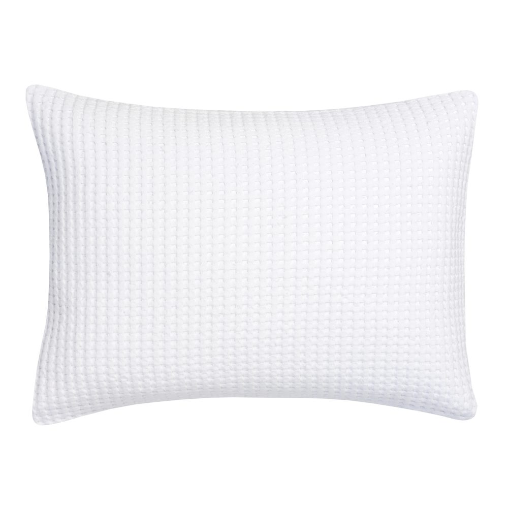 E-shop Vandyck Luxusná obliečka na vankúš Home Piqué waffle 40x55cm White - bílá