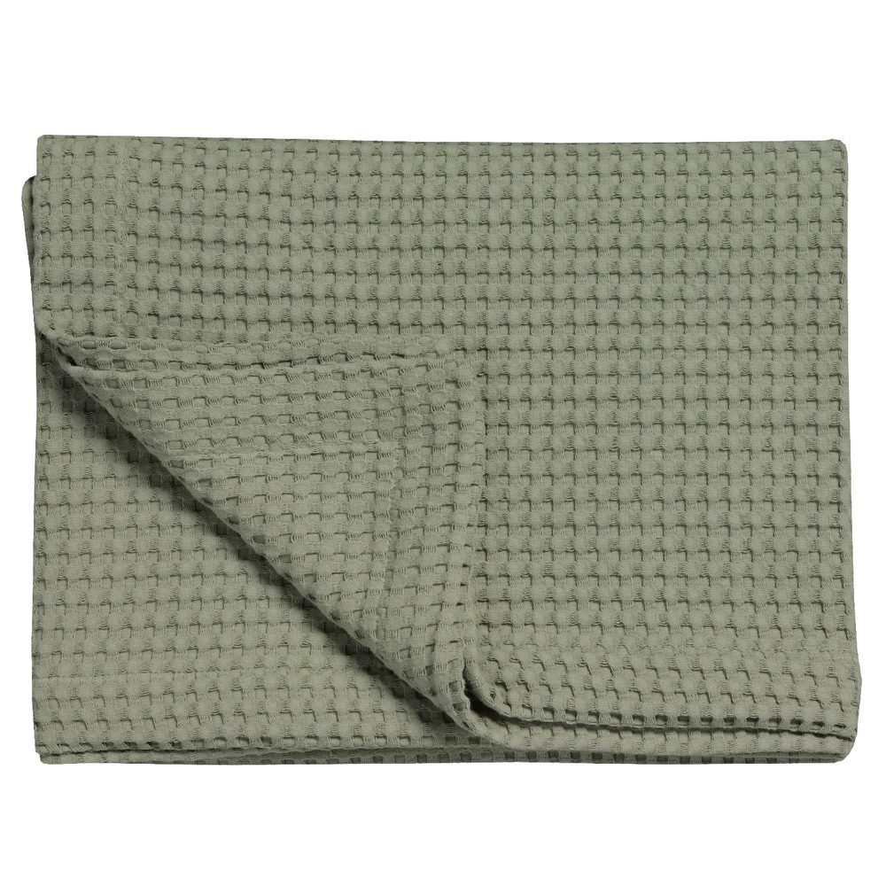 Vandyck Luxusný prehoz na posteľ Home Piqué waffle Light Olive - 270x250 cm
