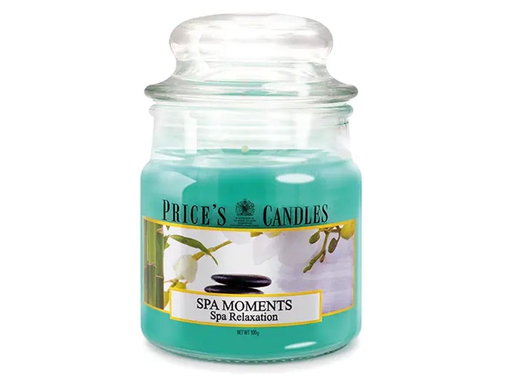 PRICE´S MINI sviečka v skle Spa Moments - horenie 30h