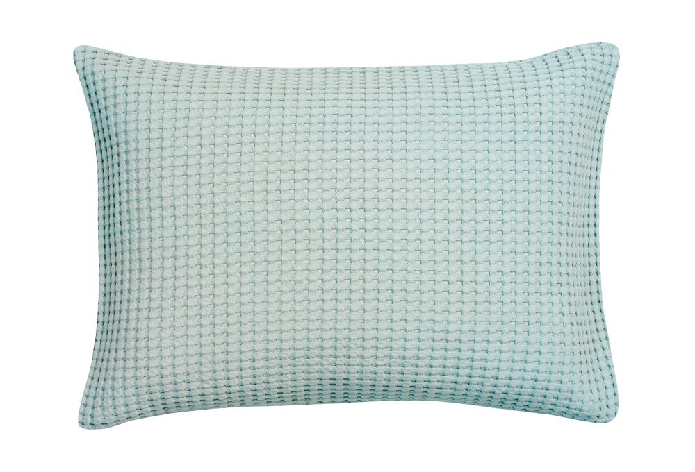 Vandyck Luxusná obliečka na vankúš Home Piqué waffle 40x55cm China blue - sv. modrá