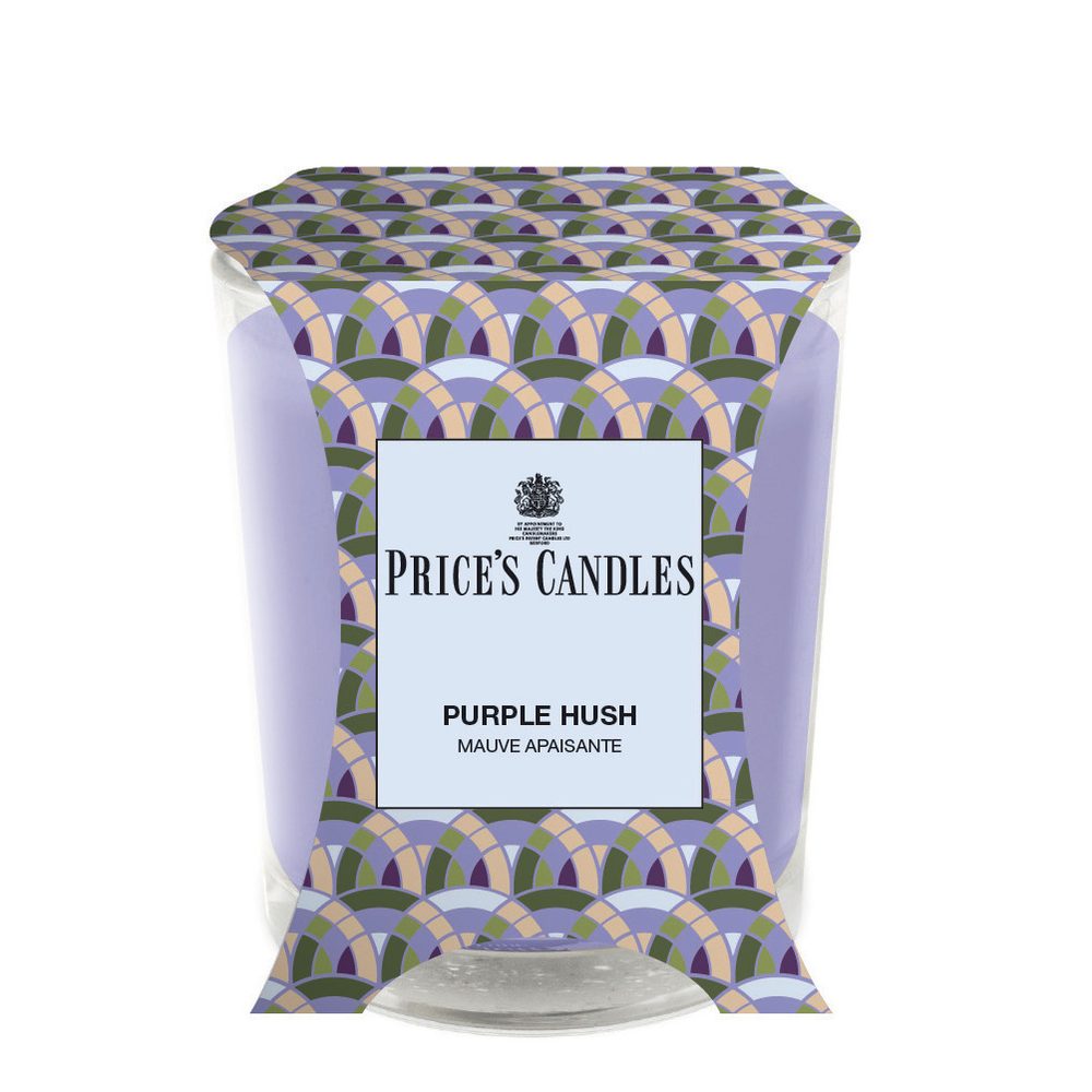 Price´s Price's vonná svíčka ve skle Purple Hush - hoření 45h