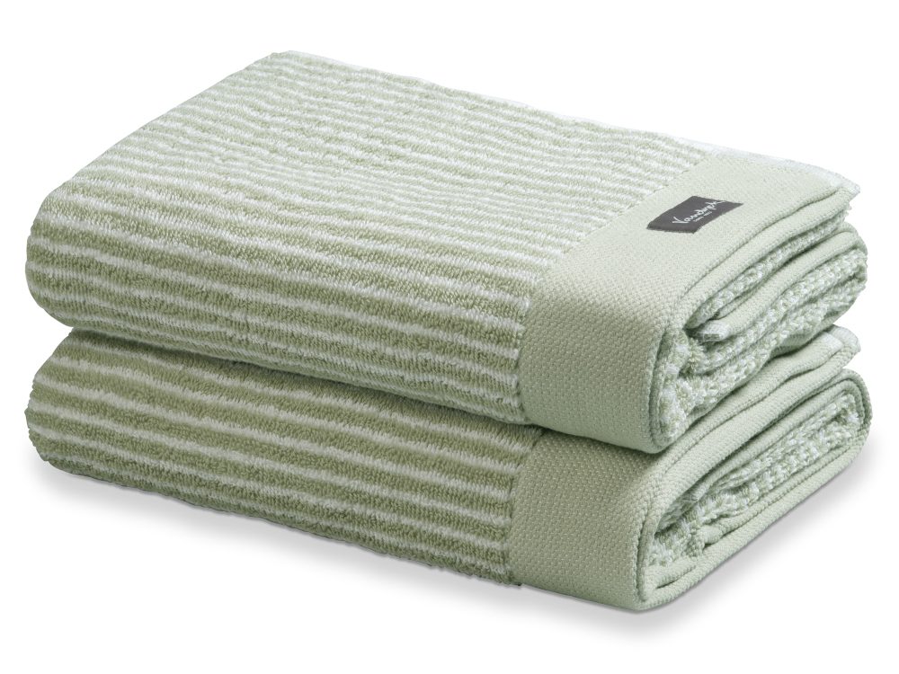 Vandyck uterák Home Petit Ligne Smoke green - 60x110 cm
