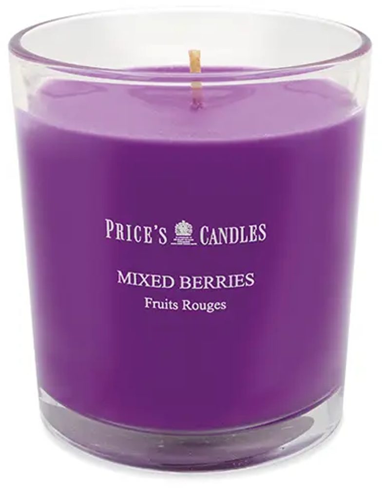 Price´s FRAGRANCE vonná sviečka v skle Mixed Berries - horenie 45h
