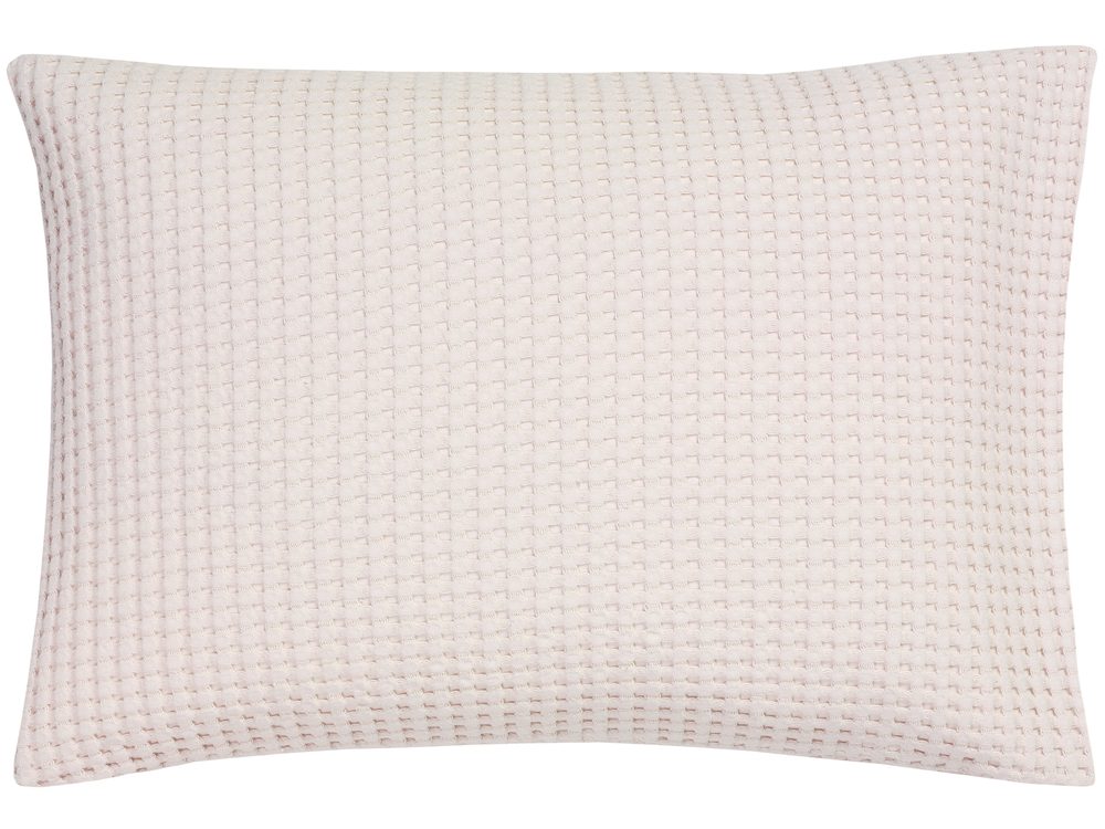 Vandyck Luxusná obliečka na vankúš Home Piqué waffle 40x55cm Powder - púdrová