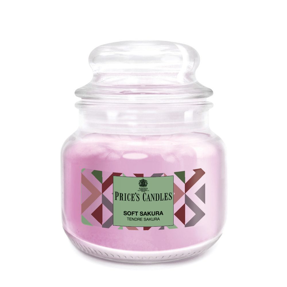 Price´s Price's MINI vonná svíčka ve skle Soft Sakura - hoření 30h