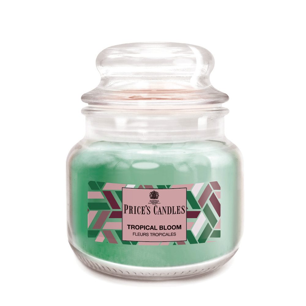 Price´s Price's MINI vonná svíčka ve skle Tropical Bloom - hoření 30h