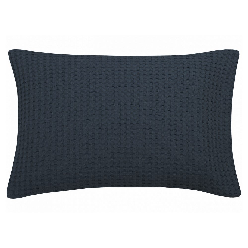 E-shop Vandyck Luxusná obliečka na vankúš Home Piqué waffle 40x55cm Nightblue