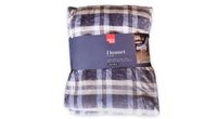 Pléd Mistral Home Flannel printed Navy check modrá 150x200 cm
