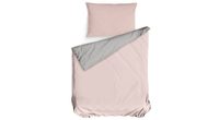 Mistral Home obliečka bavlnený perkál Doubleface sivo-béžová/pudrová rúžová