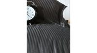 Cottonbox obliečka bavlnený satén Stripe antracit