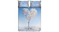 3D talianská obliečka 100% bavlna Love tree