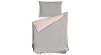 Mistral Home obliečka bavlnený perkál Doubleface sivo-béžová/pudrová rúžová