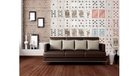 1Wall Kreatívna koláž na stenu 64 dielov 37,5 x 27,5cm Hracie karty