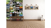 1Wall Kreatívna koláž na stenu 64 dielov 37,5 x 27,5cm Farma