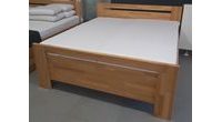 Dubová postel Grandioso Plus 4 cm masiv cink - výstavní kus
