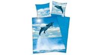 Obliečky Dolphins 140x200/70x90cm