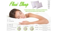 Saténový vankúš s guličkami a latexom FLEXI SLEEP
