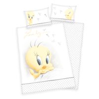 Obliečky pre bábätká Loney Tunes - Tweety 100x135/40x60cm