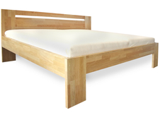 Dubová masivní postel Grandioso - dub cink