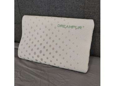 Anatomický vankúš DREAMPUR® Grey dots profilovaný 40x60cm - VÝSTAVNÝ KUS