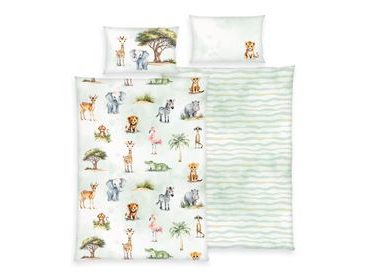 Obliečky pre bábätká Safari 100x135/40x60cm