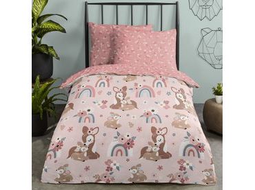 Obliečky Good Morning 100% bavlna Bibi 140x200/70x90 cm