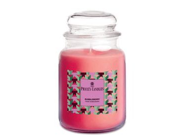 Price's MAXI vonná svíčka ve skle Bubbleberry - hoření 130h