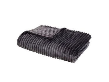 TODAY pléd Ribbed 150x200 cm Fusain