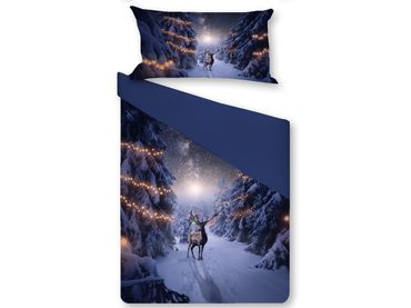 3D talianská obliečka 100% bavlna Deer