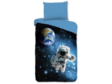 Obliečky Good Morning 100% bavlna Astronaut 140x200/70x90 cm