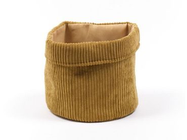 TODAY textilný košík Ø 21x17 cm Cozy Bronze Round