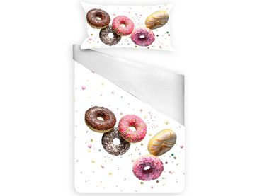 3D talianská obliečka 100% bavlna Donuts