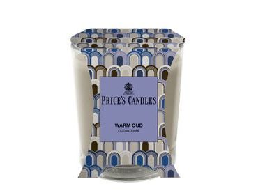 Price's vonná svíčka ve skle Warm Oud - hoření 45h