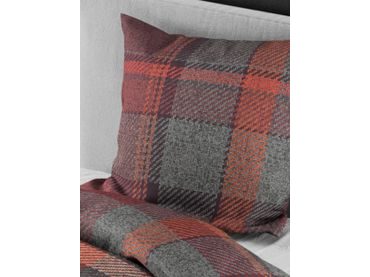 Bierbaum obliečky flanelové 4046 Rubin 135x200/80x80 cm