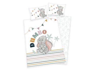 Obliečky pre bábätká Dumbo 100x135/40x60cm